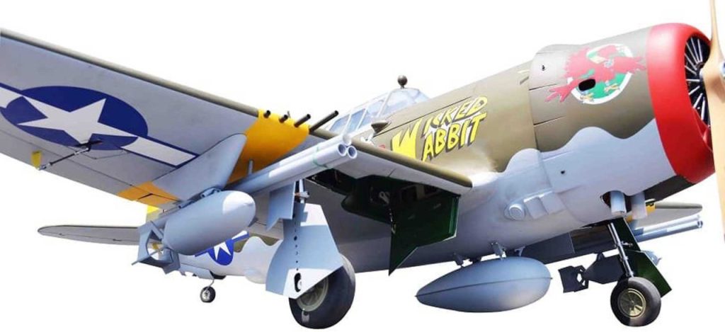 Republic P-47D Thunderbolt (ARF) Wicked Rabbit #0292303