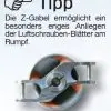 Aluspinner-Turbo Z Gabel - für Elektro-Antriebe - 30 x 8 x 5 Ø | # 1065289 – Bild 2