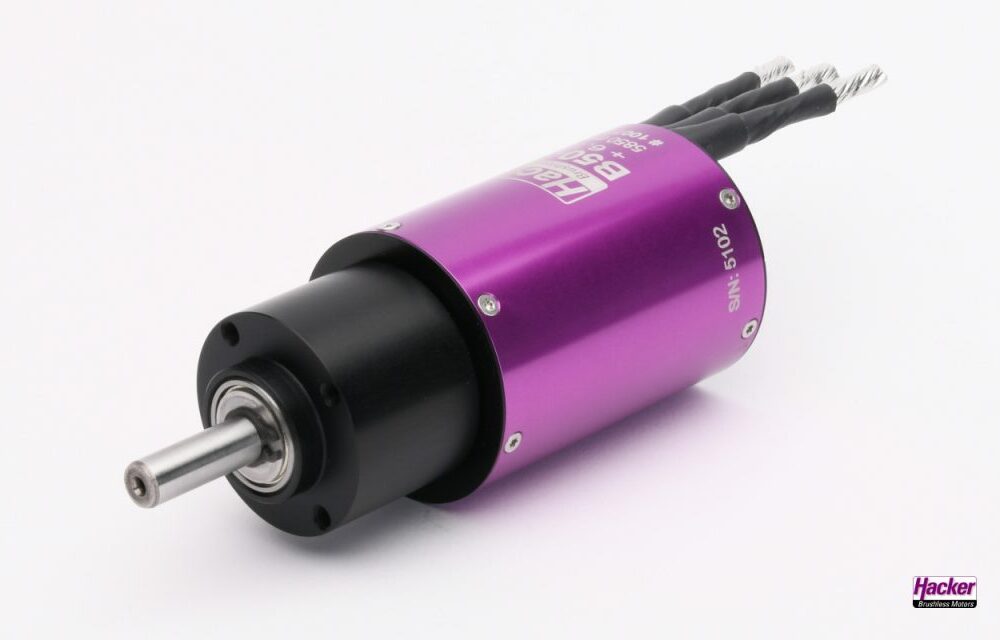 Hacker B50 12S mit Getriebe 6,7:1 | # 10001800