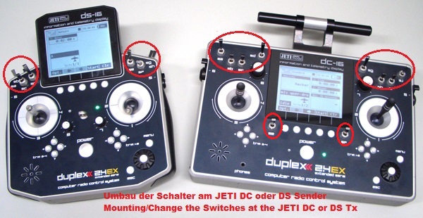 Einbau / Umbau Schalter/-Taster für Duplex-Sender – Service | #89159107
