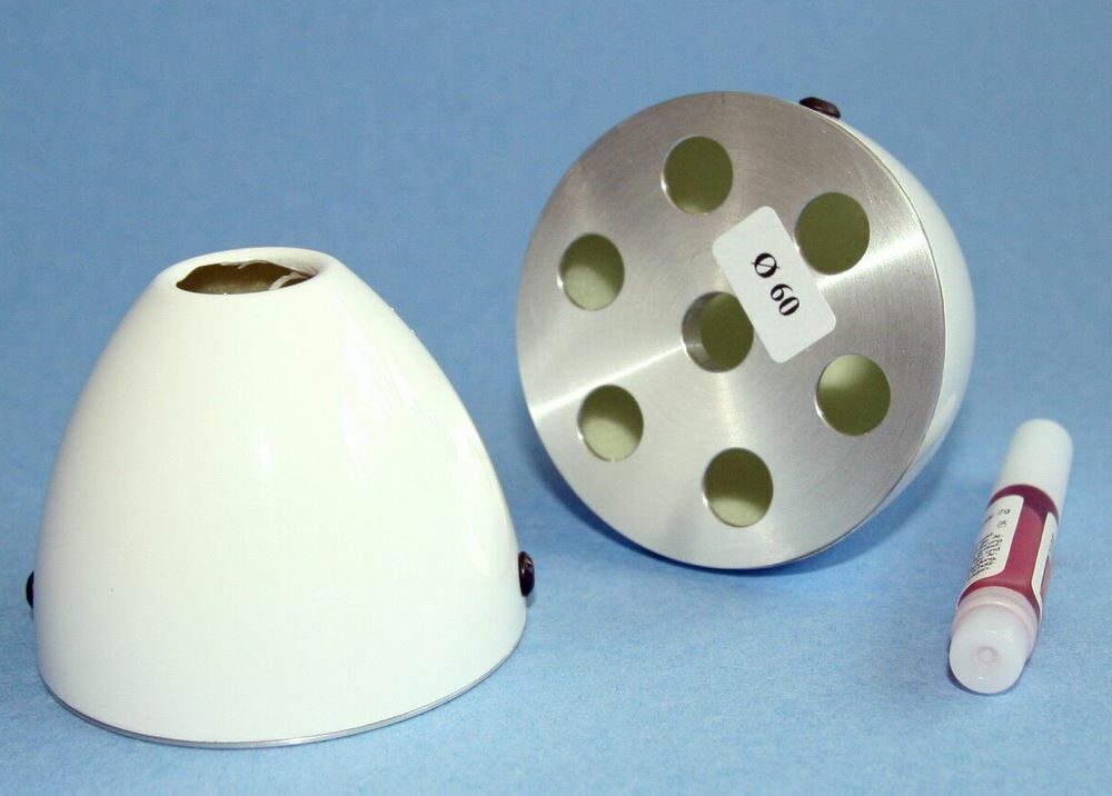 GFK-Spinner – 60mm – für Verbrennungsmotoren – weiß Turbo | # 1064460