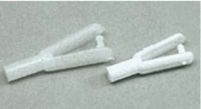 Gabelköpfe Nylon | Gewinde M2 | Länge 24mm | Bolzen ø 1,5mm | 10 Stück | # 1013327