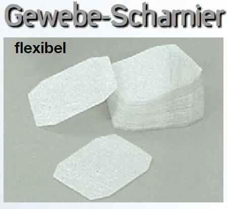 Flexibles Gewebescharnier 24 Stück | # 1029347