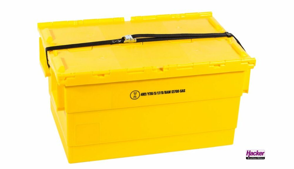 Mehrweg Sicherheitsbox für Lithium Akkus mit 45l Extover | # 28201400