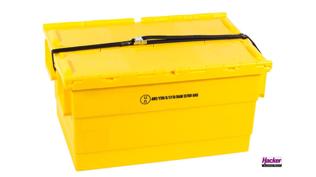 Mehrweg Sicherheitsbox für Lithium Akkus mit 45l Extover | # 28201400