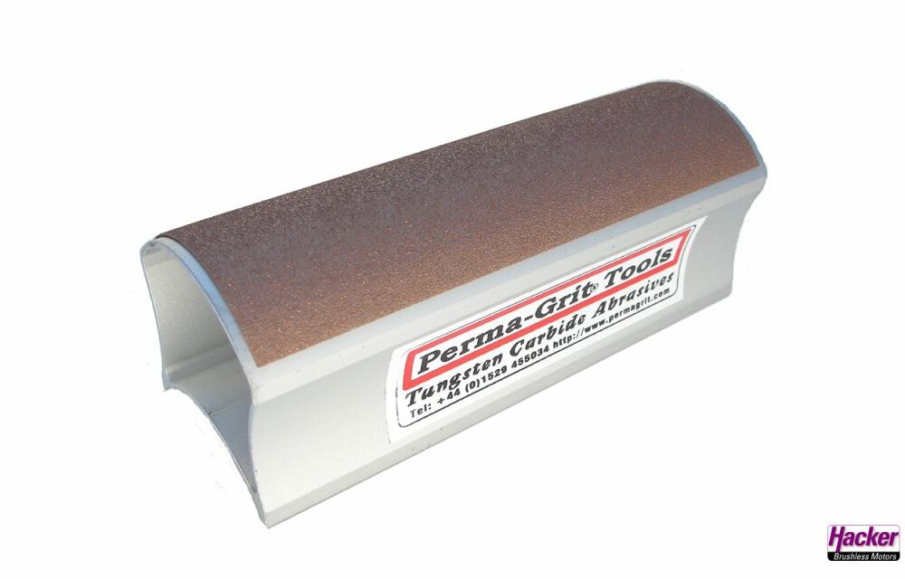 Schleifklotz  halbrund 140mm fein | # PG1046