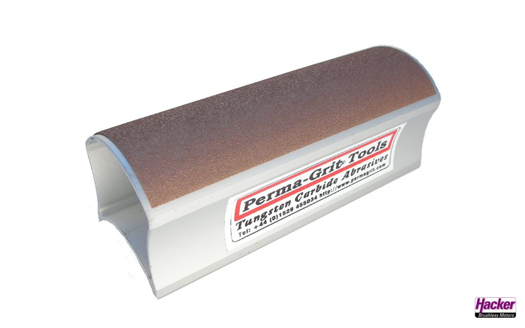 Schleifklotz  halbrund 140mm fein | # PG1046