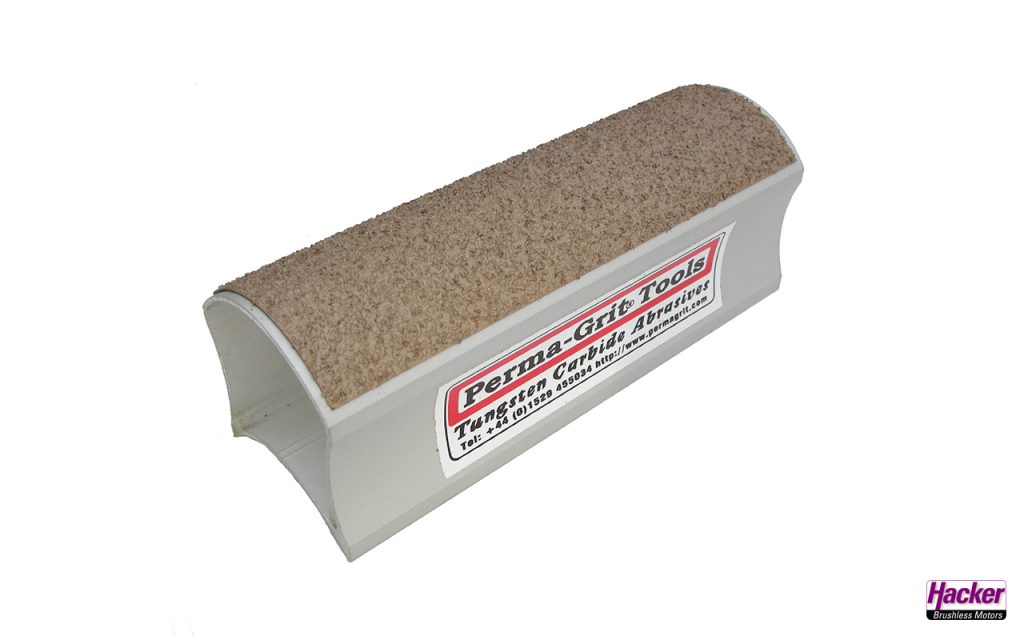 Schleifklotz  halbrund 140mm grob | # PG1047