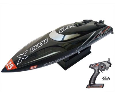 Super Mono X V2 Rennboot 2.4G ARTR Rumpf-Länge  360 mm Gesamtlänge  420 mm | # jw8209V2
