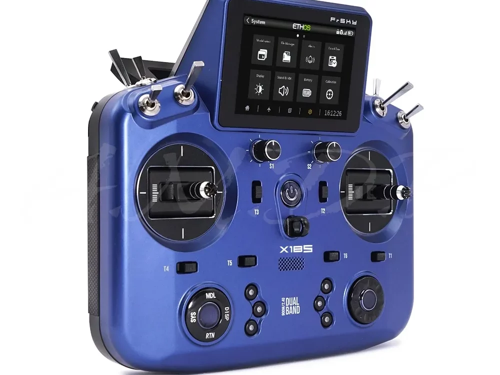 TANDEM X18S EU/LBT FrSky Senderset Blau 2,4Ghz Akku, EVA-Bag + TD-MX | #  2208.020SET2