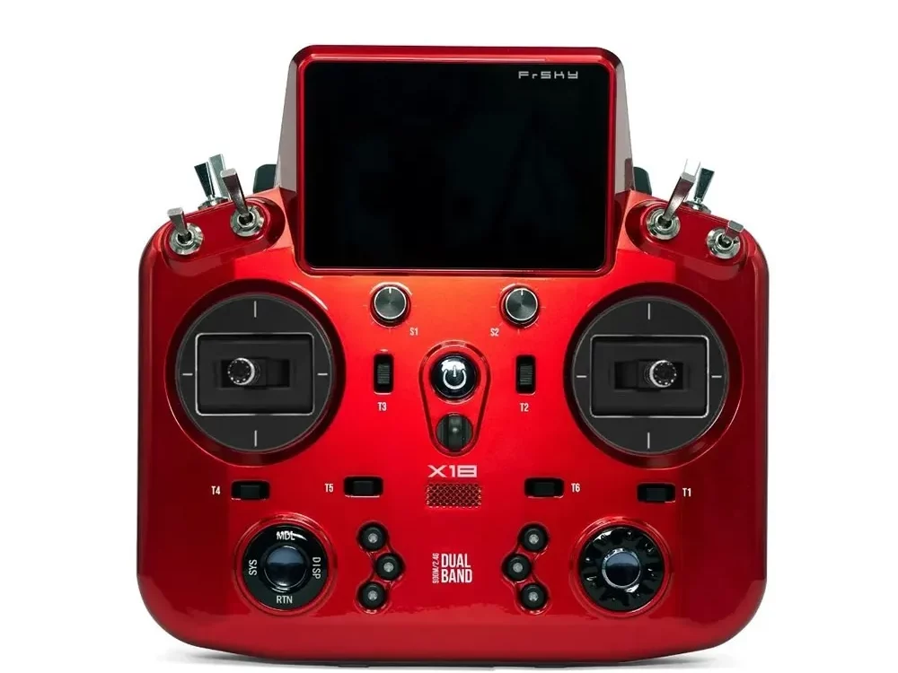 TANDEM X18 EU/LBT FrSky Senderset Cardinal Rot 2,4Ghz Akku, EVA-Bag, limited Edition | #  2208.035