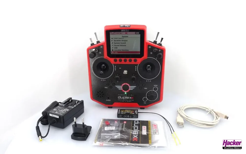 JETI Duplex Handsender DS-12 Special Edition 2023 Carbon Red Multimode inkl. Jeti Duplex R9| #  80001756 – Bild 8