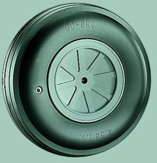 Profil Leicht-Räder für Großmodelle | Light Wheels | 1 Stück | Dubro 600 TL | Außen-Ø 152 mm | Achs-Ø 5 mm | Reifenbreite 49 mm | Felgenbreite 49 mm | 245 g | # 1026747