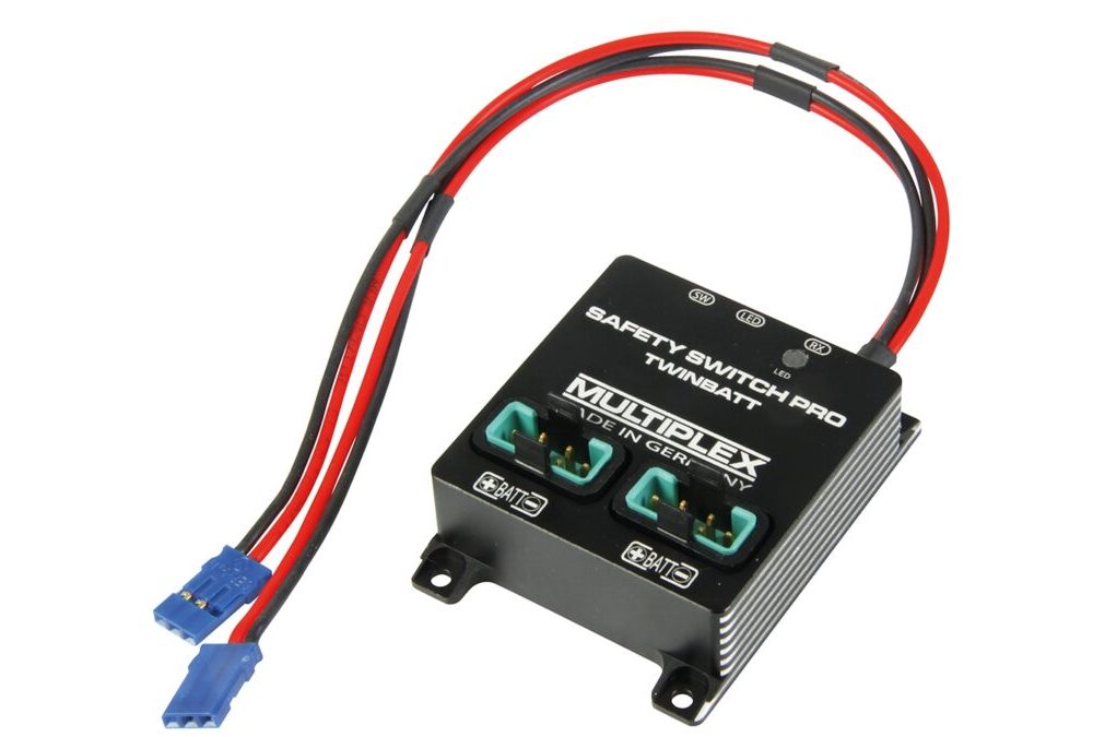 SAFETY SWITCH PRO Twinbatt (UNI) | Multiplex | # 1-01746