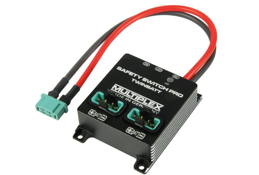 SAFETY SWITCH PRO Twinbatt (M6) | Multiplex | # 1-01747