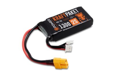 D-Power KRAFTPAKET 1300 2S LIPO 7,4 V 35/70C – XT60 | # KP13002