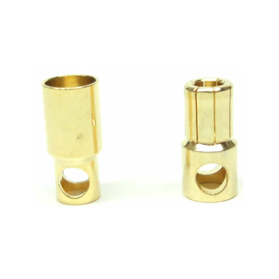 1 Paar 6mm Goldkontaktstecker | # GC6