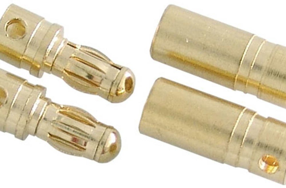 Robbe Modellsport GOLDKONTAKT STECKSYSTEM 3,5MM 10 PAARE | # 40024