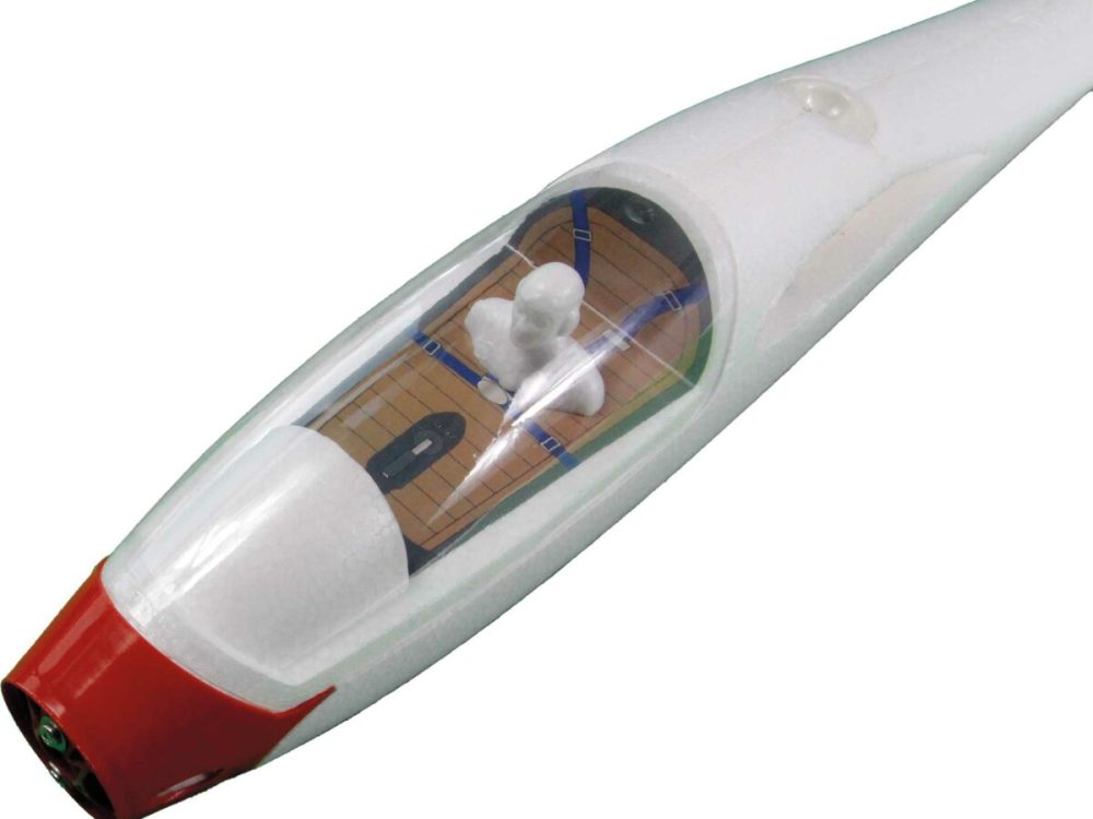 Robbe Modellsport Rumpf ASW 15b ohne Elektronik mit Kabinenhaube und Cockpit | # 34020001