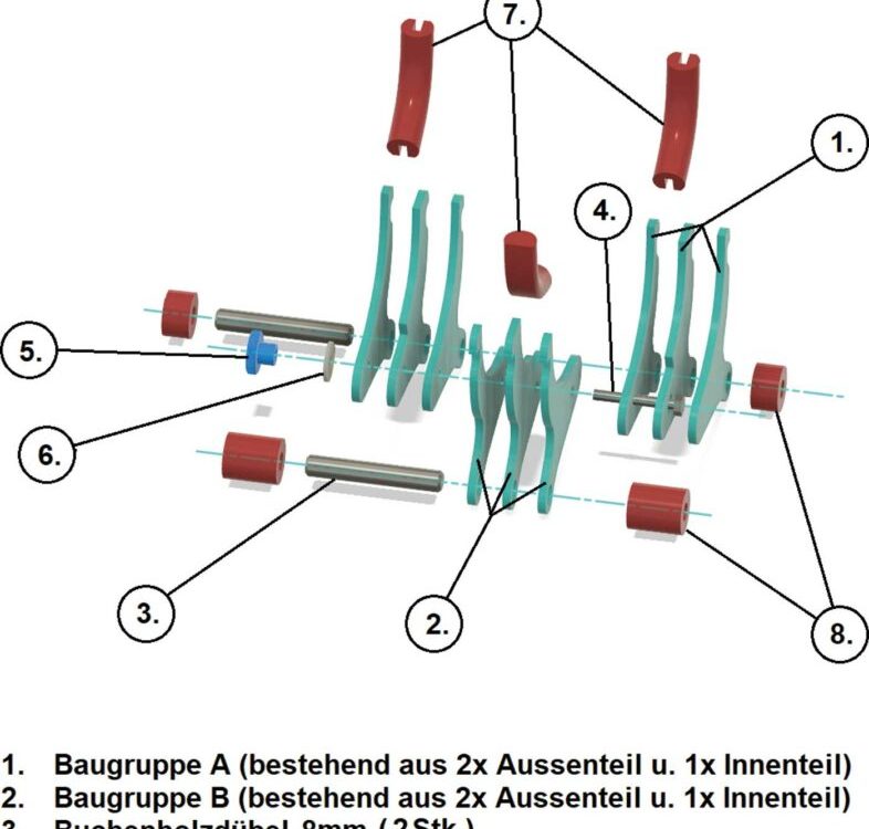 Robbe Modellsport Rumpfhalter Typ "S" bis ca. 25mm für F3K u.ä. Modelle | # 50613