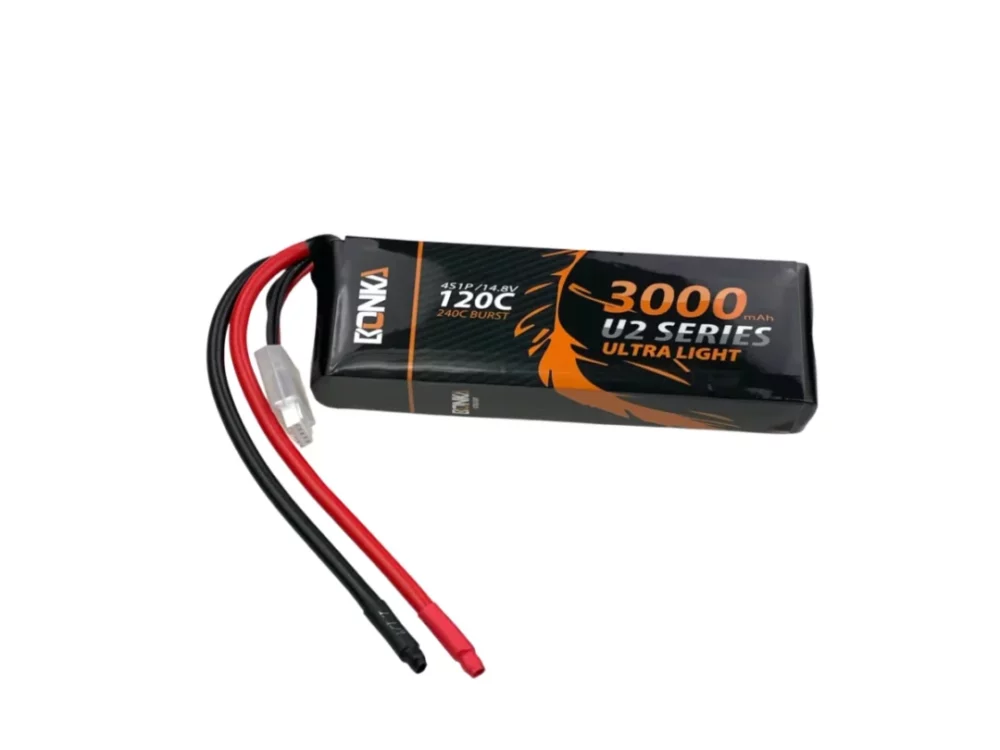 Bonka Lipo 3000mAh 14,8V 4S 120C/240C | # BQ120-3000-4