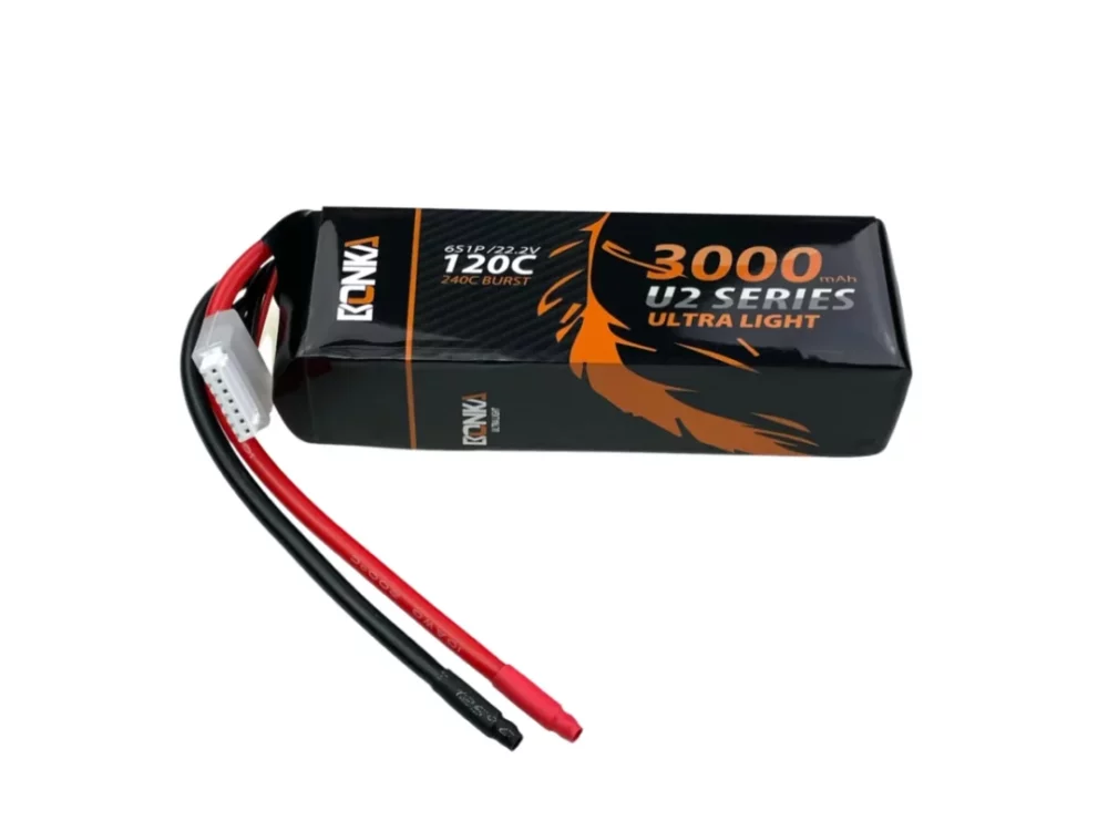 Bonka Lipo 3000mAh 22,2V 6S 120C/240C | # BQ120-3000-6