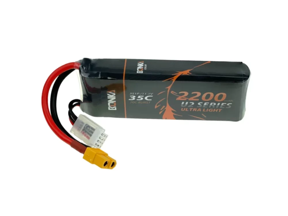 Bonka Lipo Akku 2200mAh 11,1V 3S 35C/70C | # BQ35-2200-3XT60