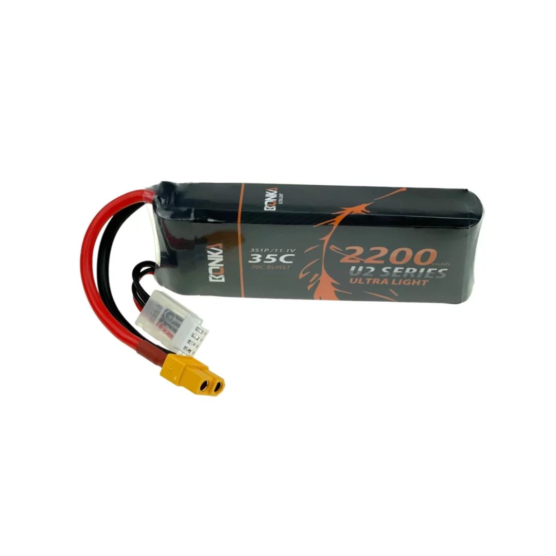Bonka Lipo Akku 2200mAh 11,1V 3S 35C/70C | # BQ35-2200-3XT60