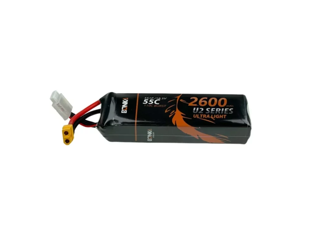Bonka Lipo Akku 2600mAh 18,5V 5S 55C/110C XT60 | # BQ55-2600-5XT60
