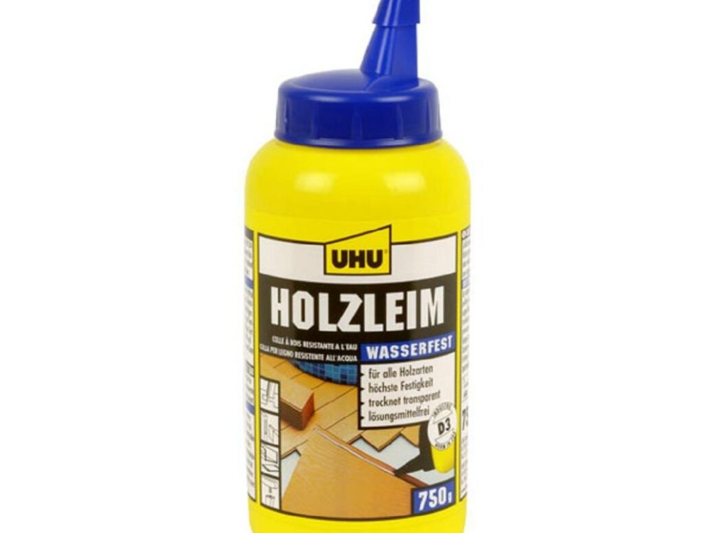 UHU HOLZ D3 wasserfest 750 g Flasche | # 48520