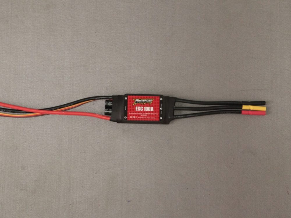 FMS Predator Brushless Regler 100A incl. 8A UBEC | # PRESC014