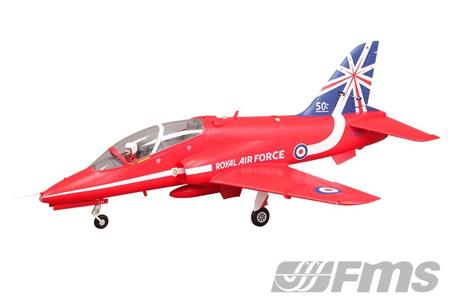 FMS BAE Hawk Jet EDF 80 PNP 104 cm - Combo incl. Reflex Gyro | # DPFMS099P-REF