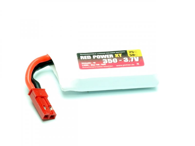 RED POWER LiPo Akku RED POWER XT 350 – 3,7V | # 15400