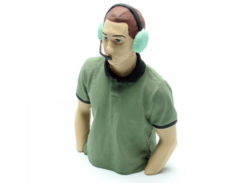 VQ Model Pilotenpuppe Günther" / H=110mm" | # C6711