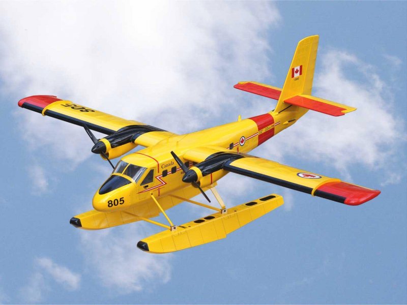 VQ Model Twin Otter (gelb) / 1875mm | # C9220