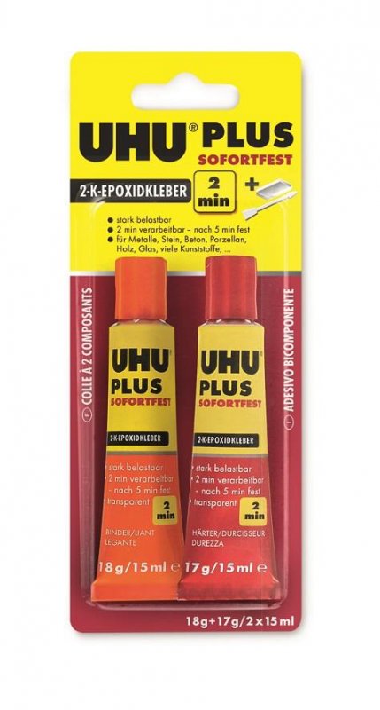 UHU GmbH & Co. KG UHU plus sofortfest 2-K-Epoxidharzkleber / 35 Gramm | # C9195