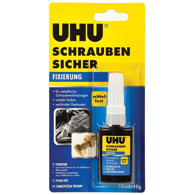 UHU GmbH & Co. KG Uhu Schraubensicher Spezialkleber mittelfest / 11 Gramm | # 16128