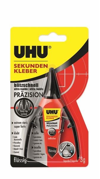 UHU SEKUNDENKLEBER blitzschnell (Präzision) / 3 Gramm | # C9203