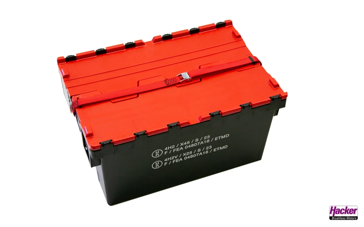 Mehrweg Sicherheitsbox für Lithium Akkus ohne Extover | # 28198500