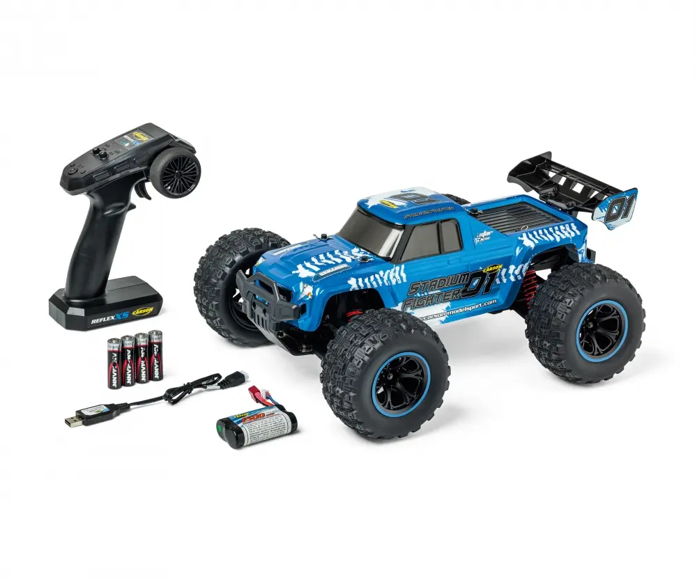 1:10 XS Stadium Fighter 100% RTR blau | # 500404252