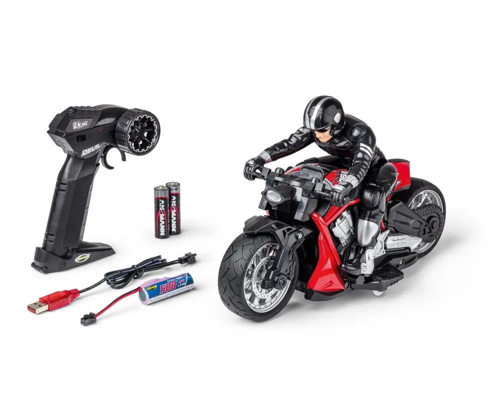 RC Devil Bike 100% RTR rot | # 500404281