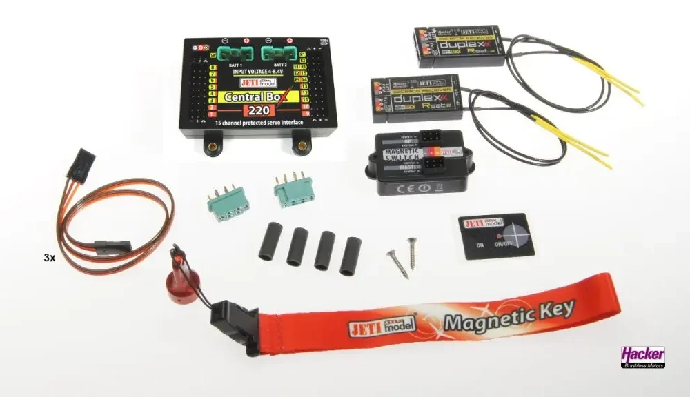 DUPLEX 2.4EX Central Box 220 + 2x Rsat2 | #  80001679