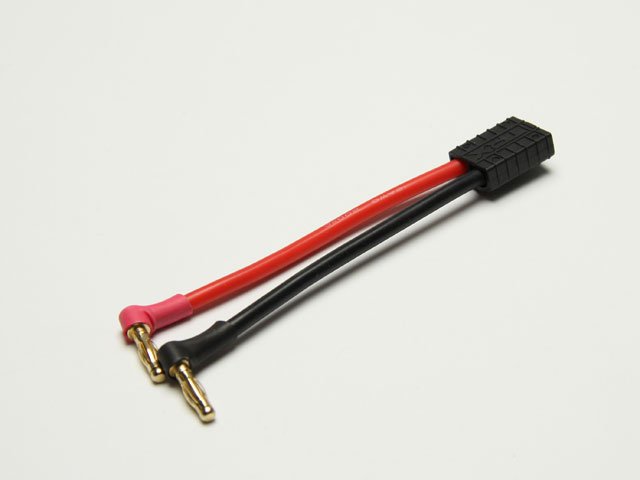 PICHLER Adapterkabel abgewinkelt / 4mm Gold -> Traxxas | # C5163
