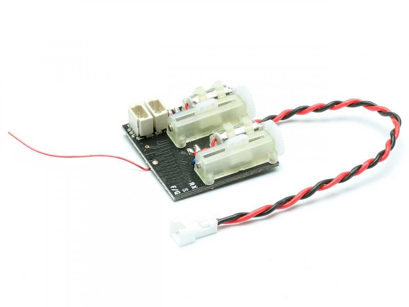 MASTER ATOM Empfänger f. Fut.SFHSS+5A Brushed ESC+3X Gyro+Servos | # 16142