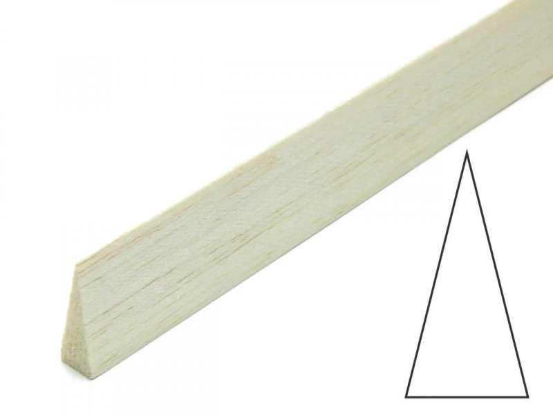 PICHLER Balsa-Endleiste symetrisch 10x40x1000 mm (VE=2St.) | # 16069
