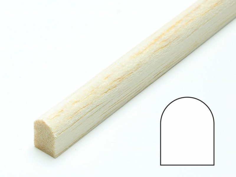 PICHLER Balsa Nasenleiste Universal 8x10x1000 mm (VE=2St.) | # 17002
