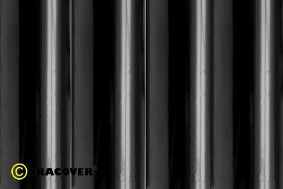 Oracover Bügelfolie Oracover design-schwarz (2 Meter) | # X3043