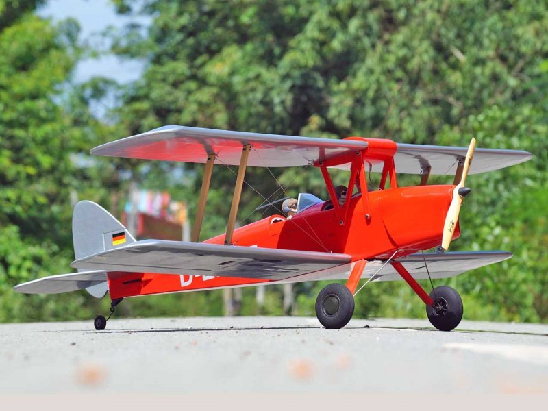 VQ Model Tiger Moth (rot) / 1400 mm | # C9500