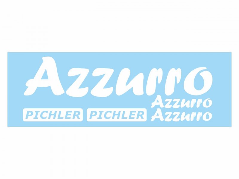 PICHLER Dekorsatz Azzurro (weiß) | # 18252