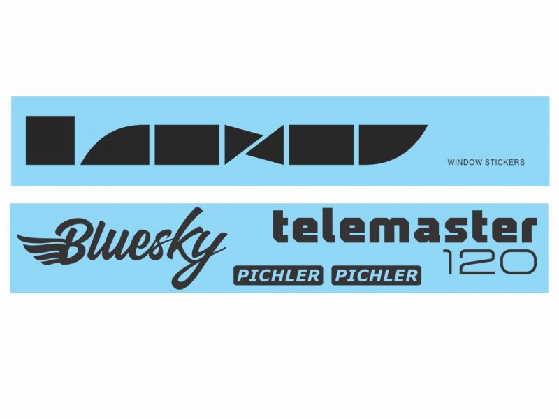 PICHLER Dekorsatz Telemaster 1200 (schwarz) | # 18259